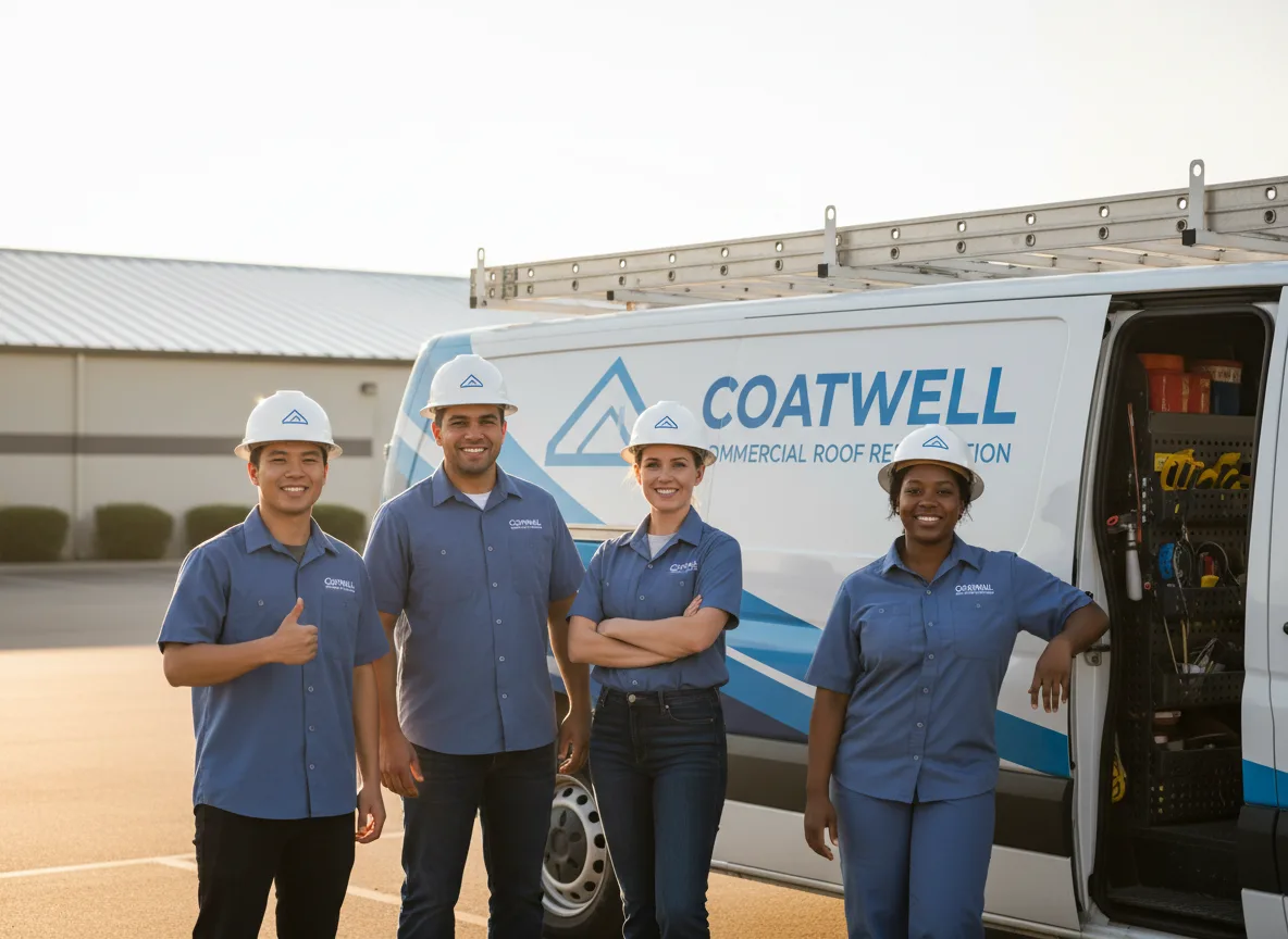 Commercial roof coating company in Selma, OR